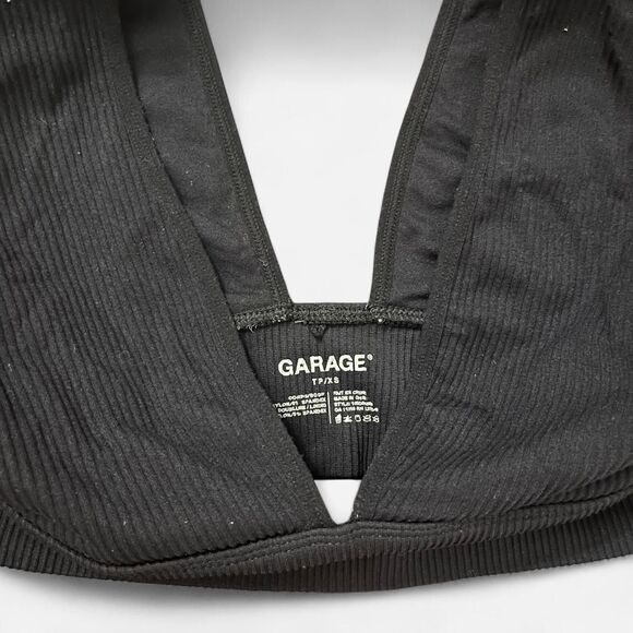 Garage ribbed plunge top - Picture 2 of 2